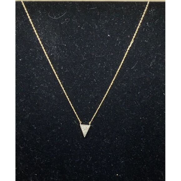 Elsie May EMN434-MXD Diamond Pave Sterling Silver Necklace MSRP $375 NM208 - Picture 1 of 3